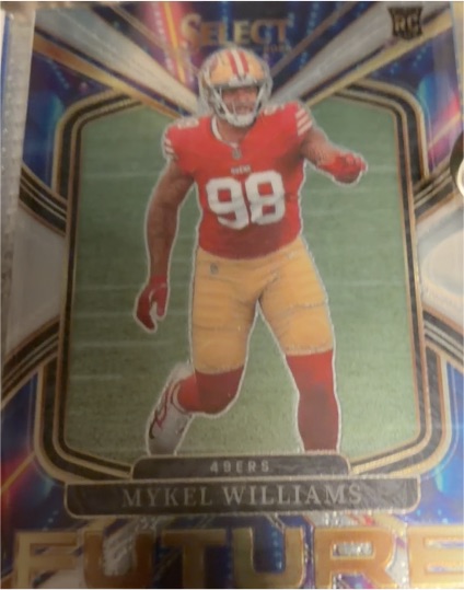 2025 Panini Select #23 Mykel Williams Select Future Rookie — front