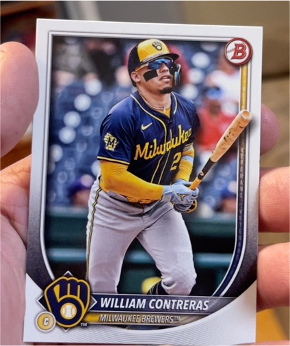 2025 Bowman #70 William Contreras — front