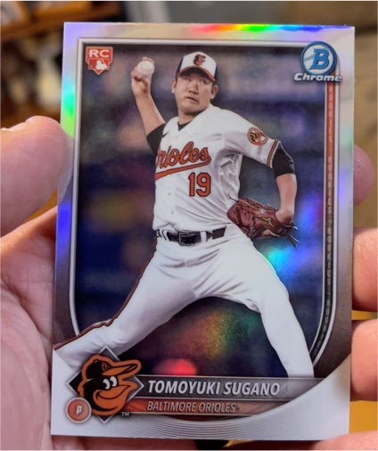 2025 Bowman Chrome #41 Tomoyuki Sugano — front