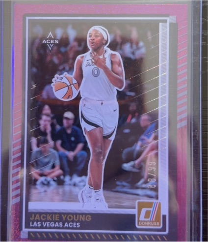 2025 Panini Donruss WNBA #60 Jackie Young — front