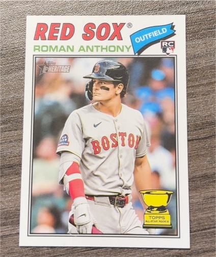 2026 Topps Heritage #86 Roman Anthony — front