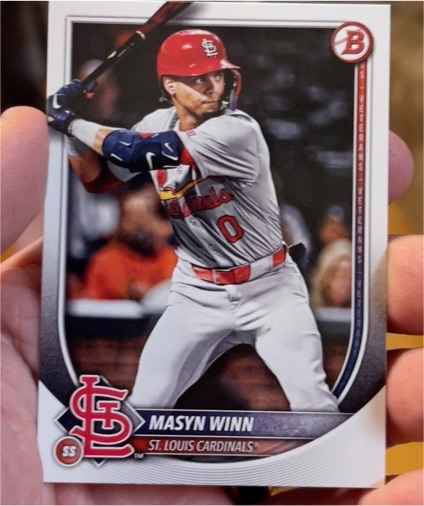 2025 Bowman #100 Masyn Winn — front