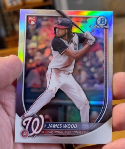 2025 Bowman Chrome #29 James Wood — front