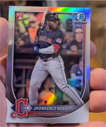 2025 Bowman Chrome #81 Jhonkensy Noel — front