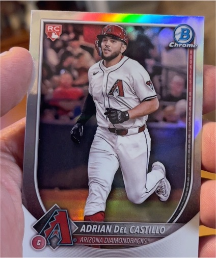 2025 Bowman Chrome #4 Adrian Del Castillo — front