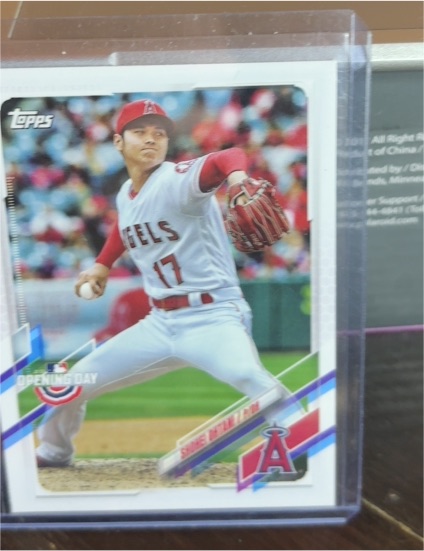 2021 Topps Opening Day #134 Shohei Ohtani — front