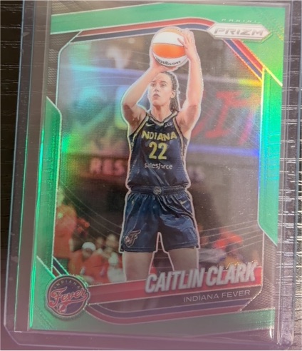 2025 Panini Prizm WNBA #22 Caitlin Clark — front