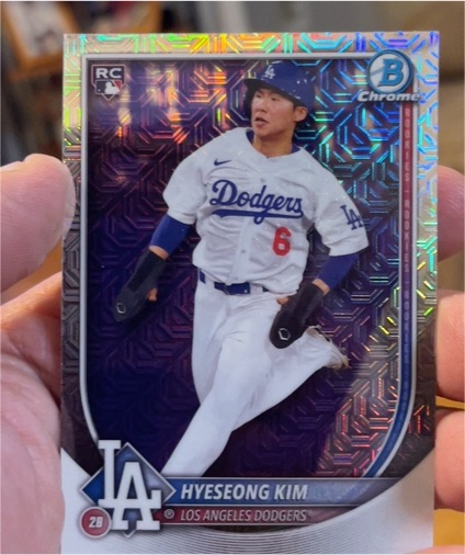 2025 Bowman Chrome #91 Hyeseong Kim — front
