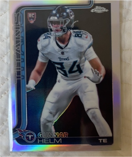 2025 Topps Chrome #305 Gunnar Helm — front