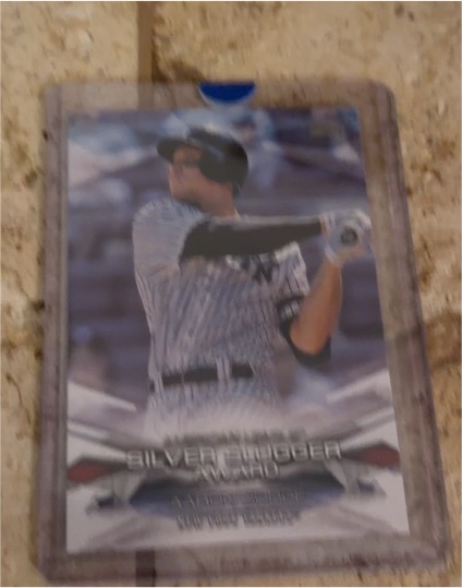 2018 Topps Silver Slugger Award #MLBA-42 Aaron Judge — front
