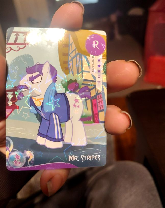 2025 Kayou My Little Pony Friendship Eternal Moon Edition 2 #MLPME02-R-019L1 Mr. Stripes — front