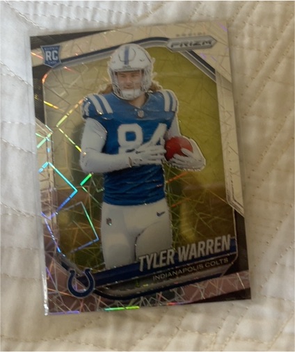 2025 Panini Prizm Football #339 Tyler Warren — front