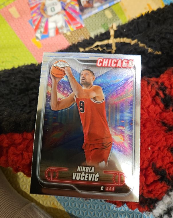 2024-25 Topps Chrome #97 Nikola Vucevic — front