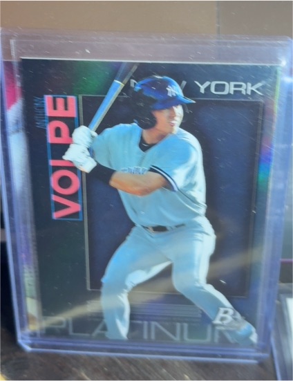 2020 Bowman Platinum #TOP-29 Anthony Volpe — front
