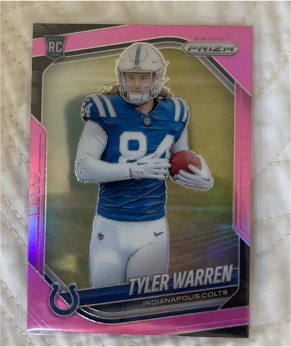 2025 Panini Prizm #339 Tyler Warren — front