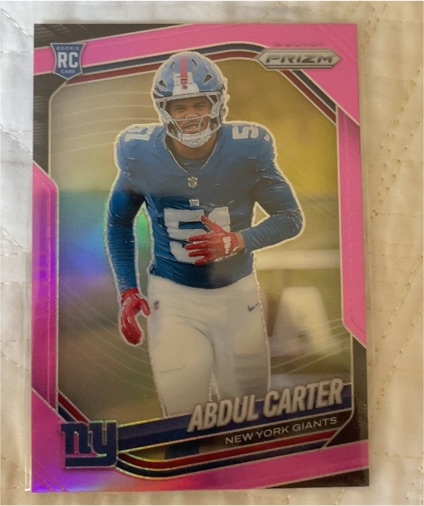 2025 Panini Prizm #394 Abdul Carter — front