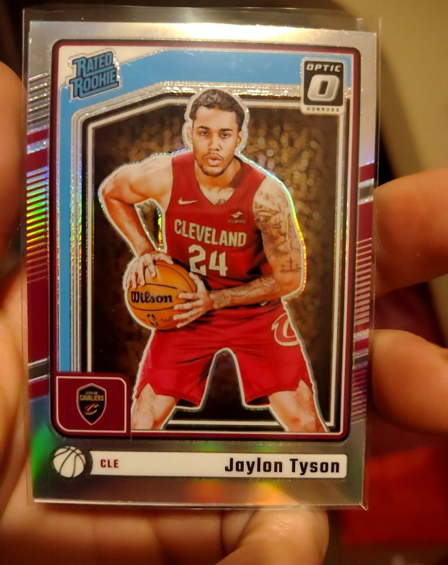 2024-25 Donruss Optic #253 Jaylon Tyson — front