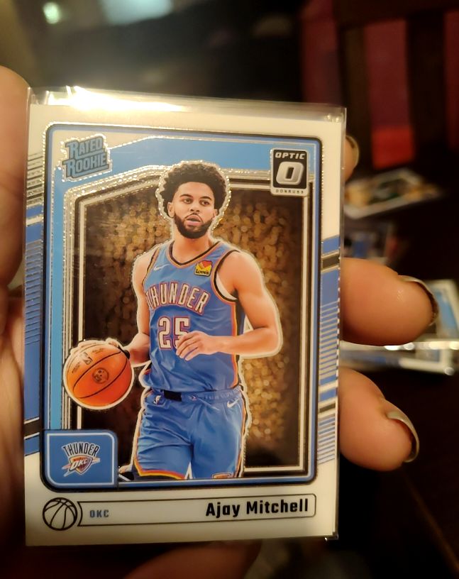 2024-25 Donruss Optic #274 Ajay Mitchell — front