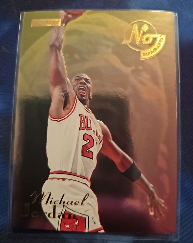 1995-96 Skybox E-XL No Boundaries #1 Michael Jordan — front