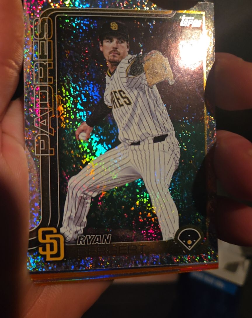 2025 Topps Update Series #US295 Ryan Bergert — front