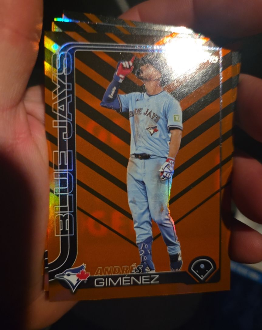 2025 Topps Update #US75 Andrés Giménez — front