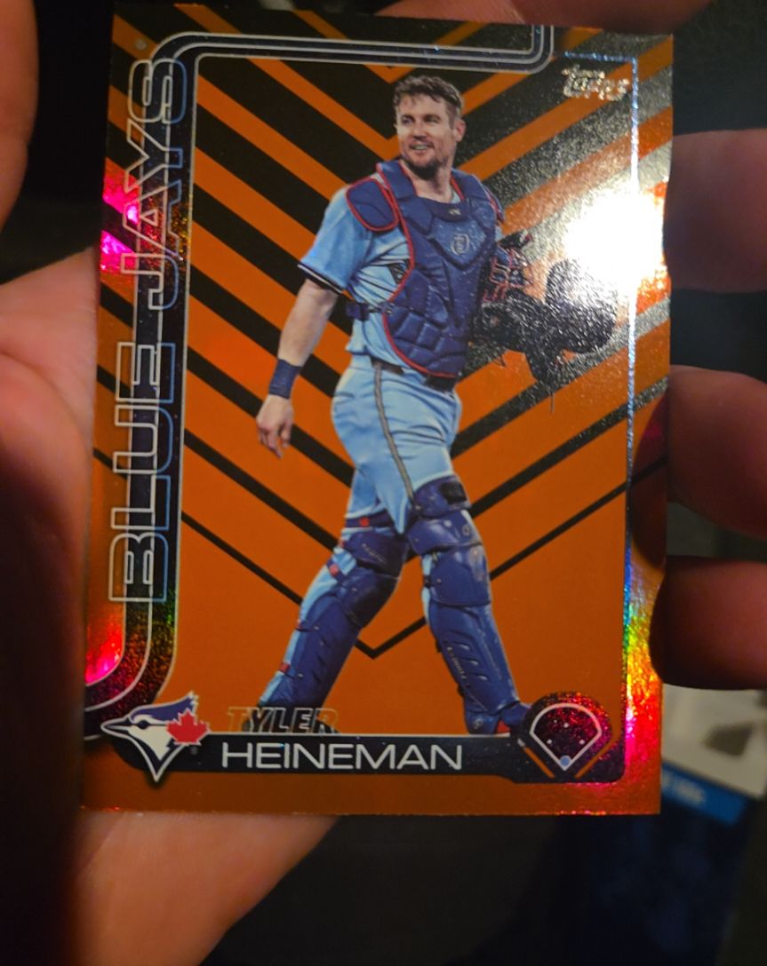 2025 Topps Update #US91 Tyler Heineman — front