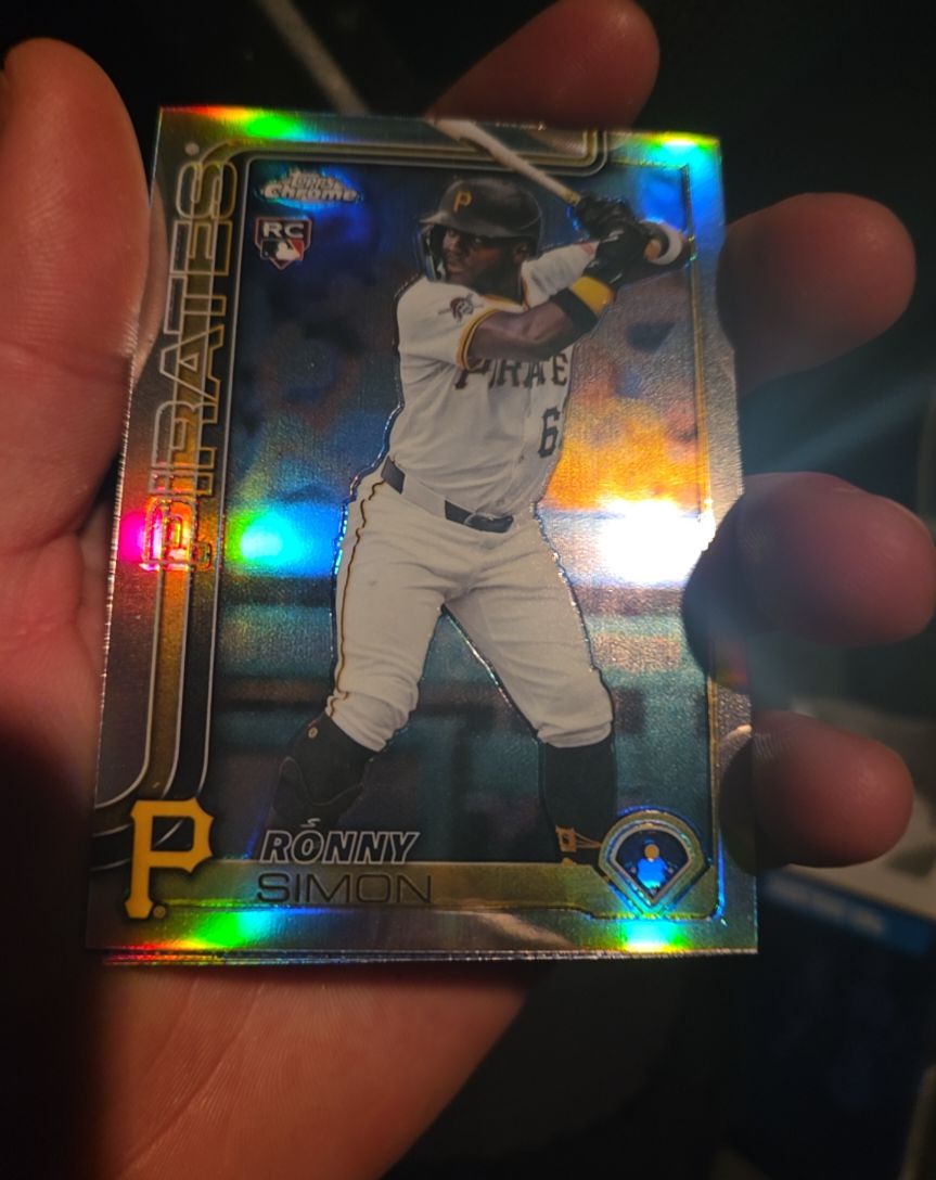 2025 Topps Chrome Update #USC35 Ronny Simon — front