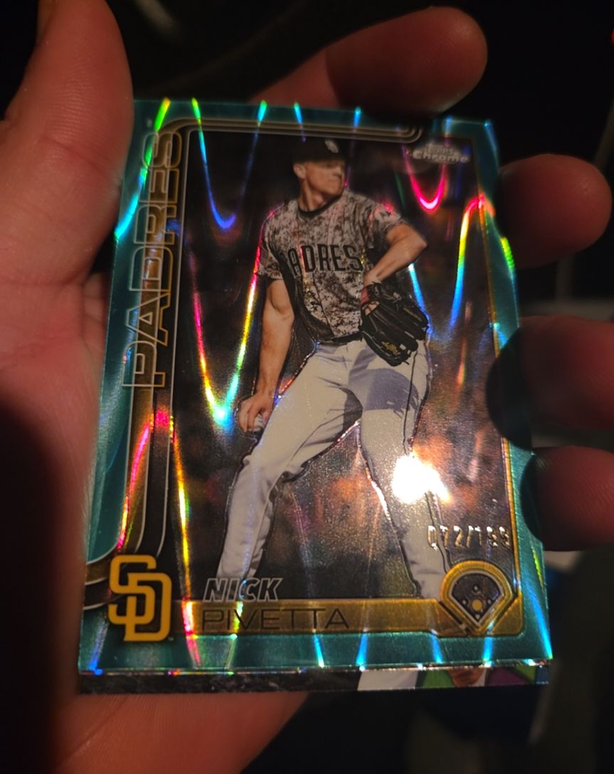 2025 Topps Chrome Update #USC114 Nick Pivetta — front