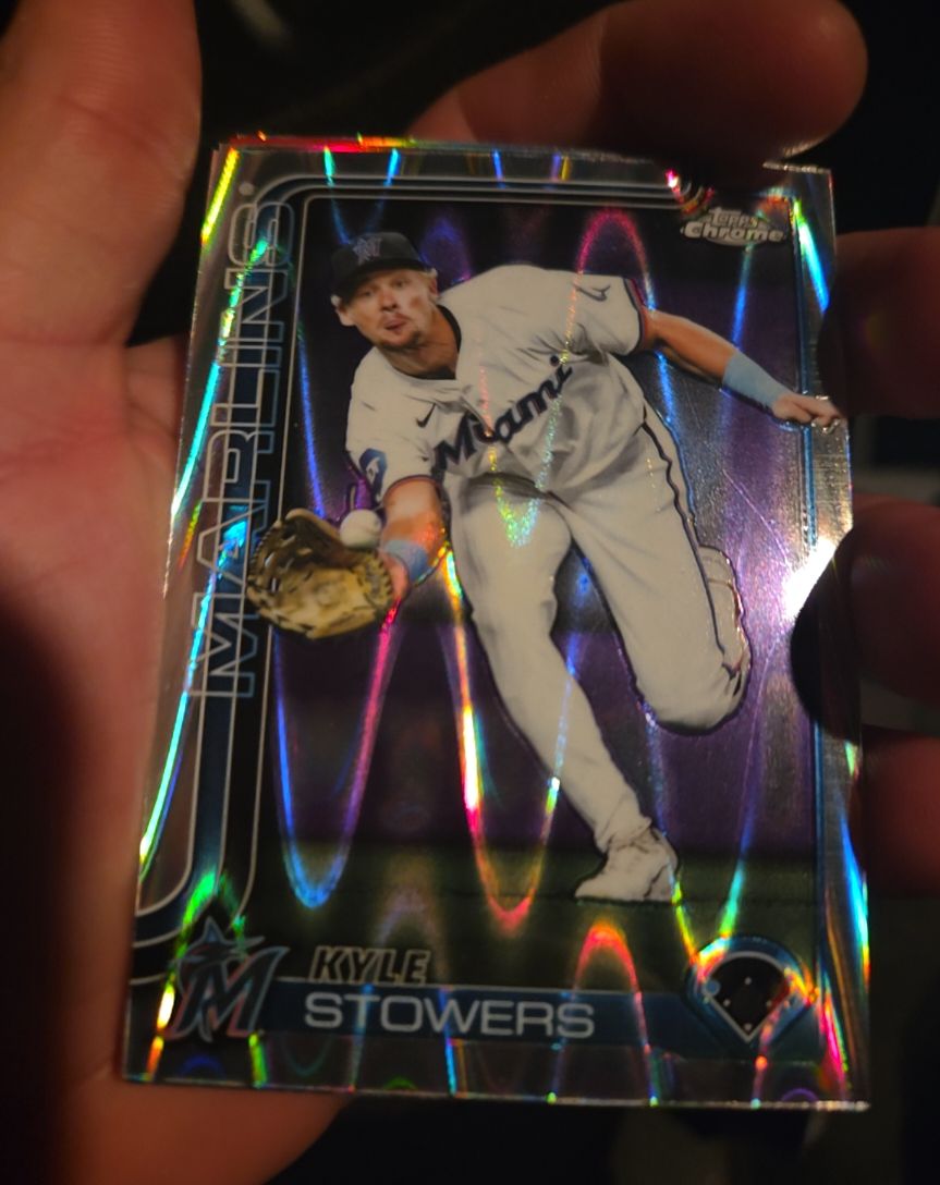 2025 Topps Chrome Update #USC50 Kyle Stowers — front