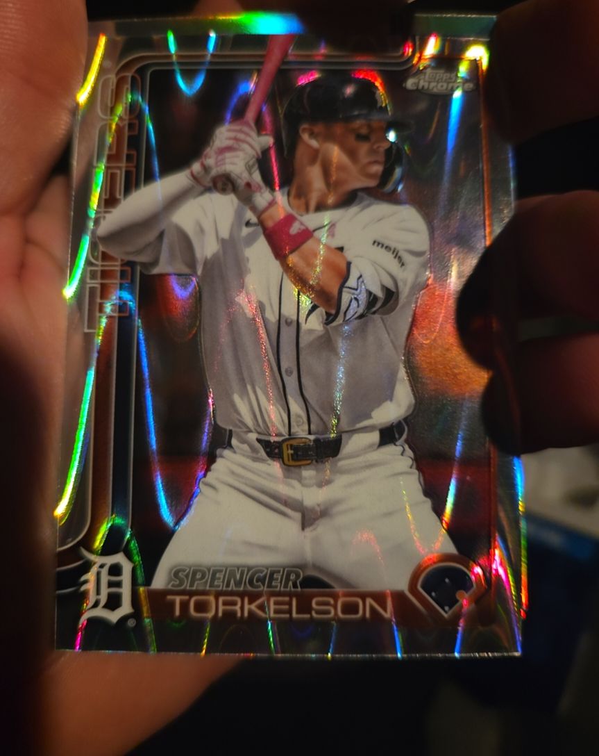 2025 Topps Chrome Update #USC27 Spencer Torkelson — front