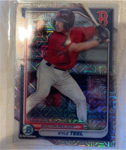 2024 Bowman Chrome Prospects #BCP-48 Kyle Teel — front