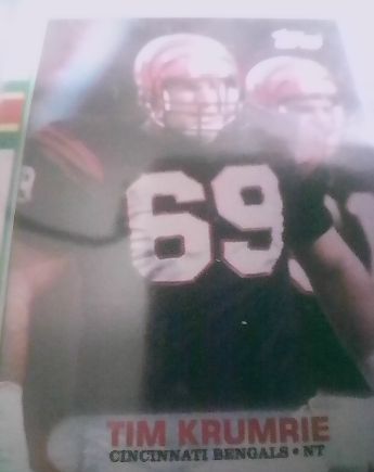 1990 Pro Set #466 Tim Krumrie — front