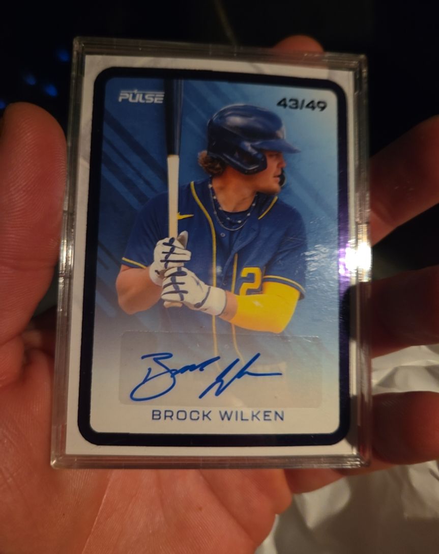2025 Pulse Baseball #PB-BW Brock Wilken — front