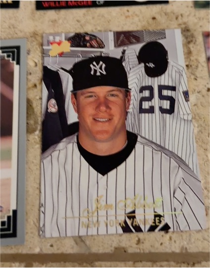 1990 Barry Colla #9 Kevin Maas New York Yankees Baseball Card — front