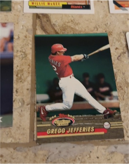 1993 Topps Stadium Club #628 Gregg Jefferies — front
