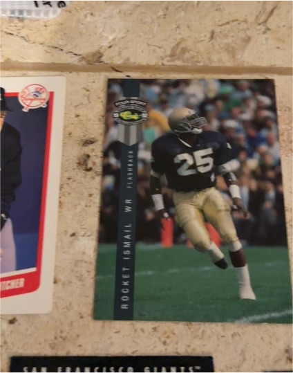 1992 Classic Four Sport #310 Rocket Ismail — front