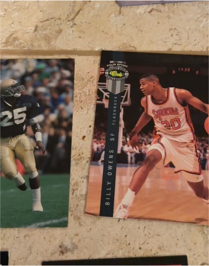1992 Classic Four Sport #311 Billy Owens — front