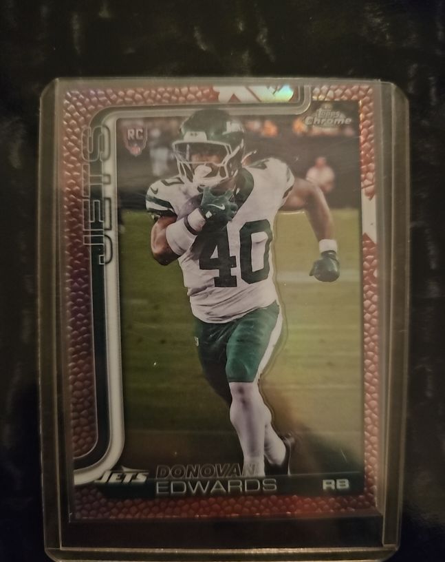 2025 Topps Chrome #392 Donovan Edwards — front