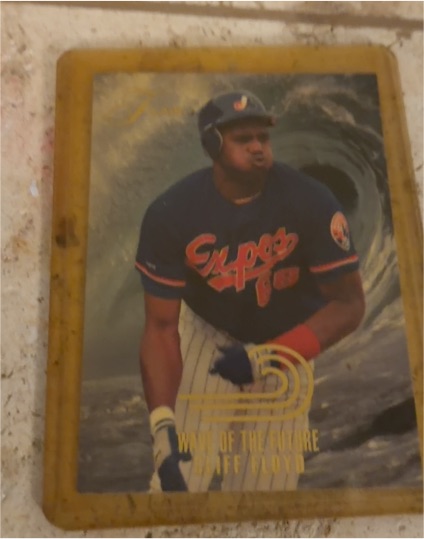 1993 Flair Wave of the Future #5 Cliff Floyd — front