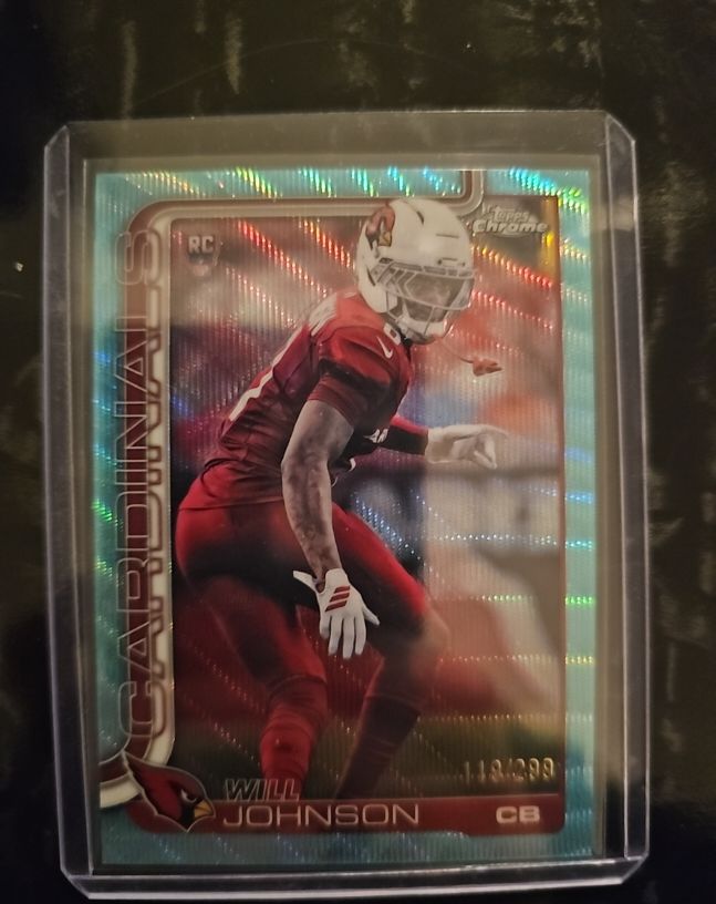 2025 Topps Chrome #349 Will Johnson — front