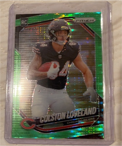 2025 Panini Prizm #319 Colston Loveland — front