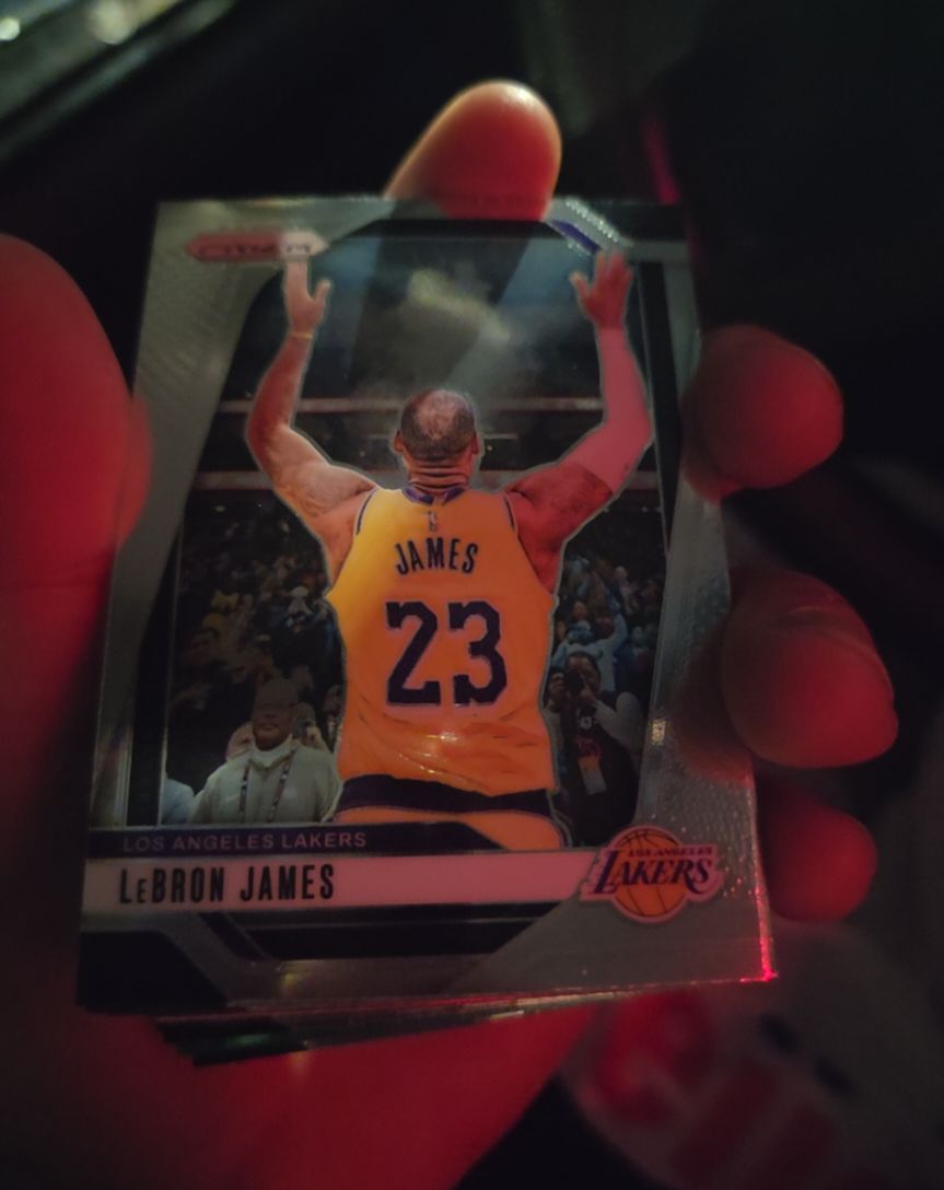 2024-25 Panini Prizm #130 LeBron James — front