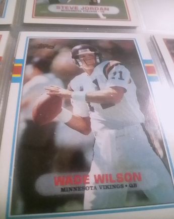 1989 Topps #83 Wade Wilson — front