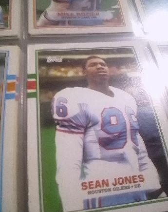1989 Topps #102 Sean Jones — front