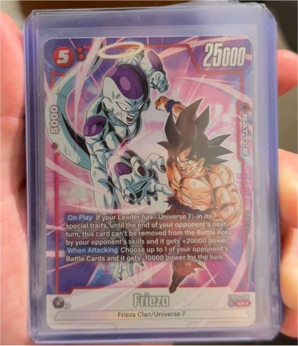 2023 Dragon Ball Super Fusion World FB04-018 Frieza & Goku — front