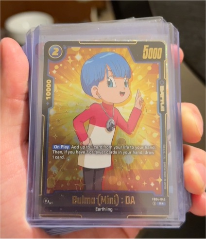 Dragon Ball Super Fusion World FB04-043 Bulma (Mini) : DA — front