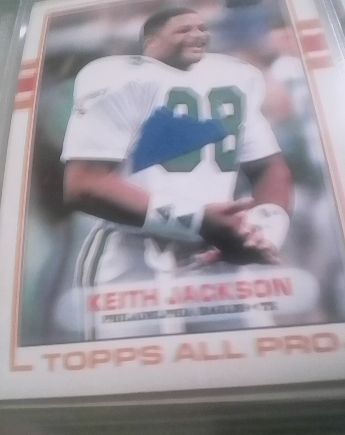 1989 Topps #107 Keith Jackson — front