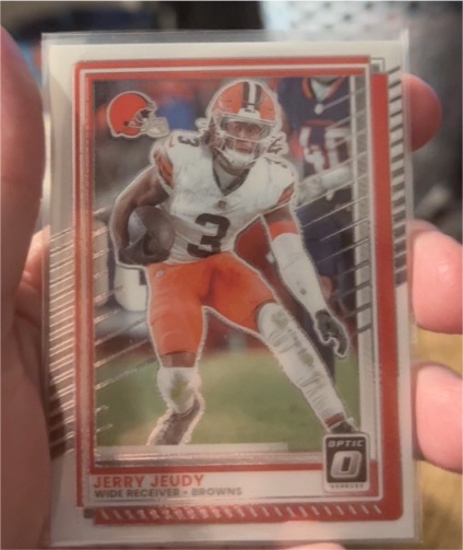 2025 Panini Donruss Optic #127 Jerry Jeudy — front