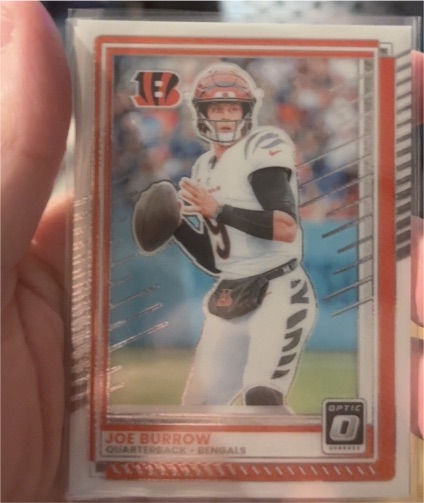 2025 Panini Donruss Optic #1 Joe Burrow — front