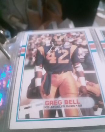 1989 Topps #127 Greg Bell — front